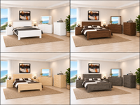 RETRO (AUSSIE MADE) BEDROOM COLLECTION - ASSORTED COLOURS - STARTING FROM $999