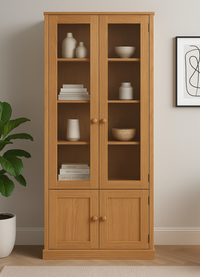 RETRO (AUSSIE MADE) HIGHLINE 4 DOOR LIBRARY UNIT COLLECTION - ASSORTED COLOURS - STARTING FROM $1199