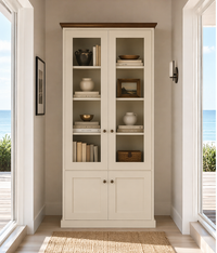 RETRO (AUSSIE MADE) HIGHLINE 4 DOOR LIBRARY UNIT COLLECTION - ASSORTED COLOURS - STARTING FROM $1199
