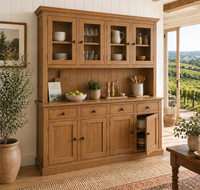 RIKKIE (AUSSIE MADE) 8 DOOR / 4 DRAWER BUFFET & HUTCH (DRESSER) COLLECTION - ASSORTED COLOURS - STARTING FROM $2999