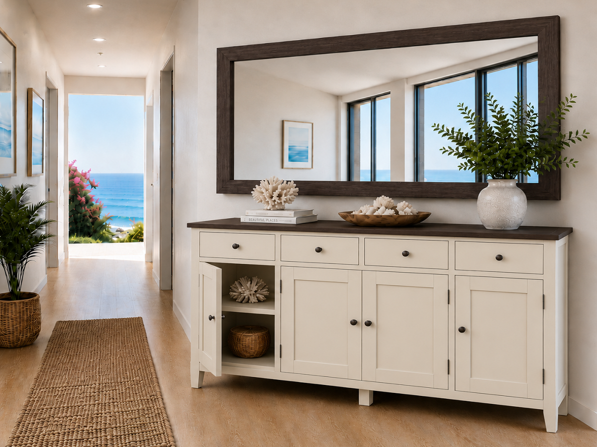 ROBINHOOD (AUSSIE MADE) 4 DOOR / 4 DRAWER BUFFET COLLECTION - ASSORTED COLOURS - STARTING FROM $1999
