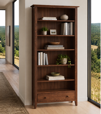 ROBINHOOD (AUSSIE MADE) HIGHLINE BOOKCASE WITH 1 DRAWER COLLECTION - ASSORTED COLOURS - STARTING FROM $1299
