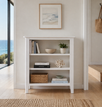 ROBINHOOD (AUSSIE MADE) LOWLINE BOOKCASE COLLECTION - ASSORTED COLOURS - STARTING FROM $399