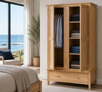 ROBINHOOD (AUSSIE MADE) 2 DOOR / 1 DRAWER WARDROBE COLLECTION - ASSORTED COLOURS - STARTING FROM $1699