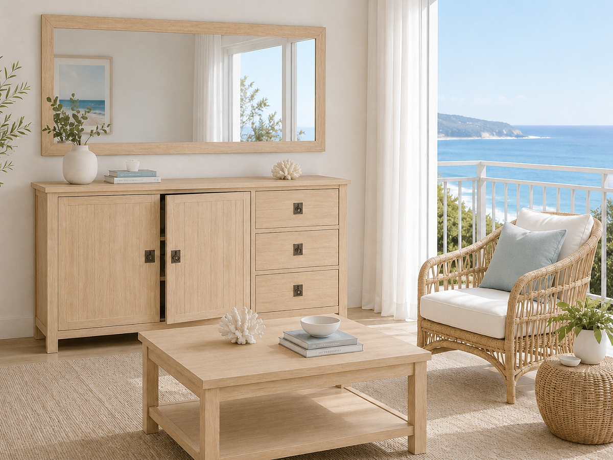ROSEE (AUSSIE MADE) 2 DOOR / 3 DRAWER BUFFET COLLECTION - ASSORTED COLOURS - STARTING FROM $1199