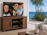 RUSTIC (AUSSIE MADE) 2 DOOR TV UNIT COLLECTION - ASSORTED COLOURS - STARTING FROM $1499
