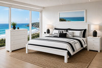SAVILLE (AUSSIE MADE) BEDROOM COLLECTION - ASSORTED COLOURS - STARTING FROM $799