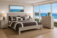 SAVILLE (AUSSIE MADE) BEDROOM COLLECTION - ASSORTED COLOURS - STARTING FROM $799