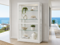 SHANNON (AUSSIE MADE) 2 DOOR (SIDE) DISPLAY CABINET WITH MIRRORED BACK COLLECTION - ASSORTED COLOURS - STARTING FROM $1499
