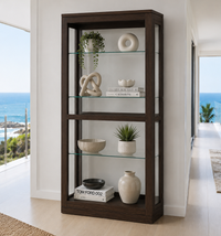 SHANNON (AUSSIE MADE) 2 DOOR (SIDE) DISPLAY CABINET WITH MIRRORED BACK COLLECTION - ASSORTED COLOURS - STARTING FROM $1499