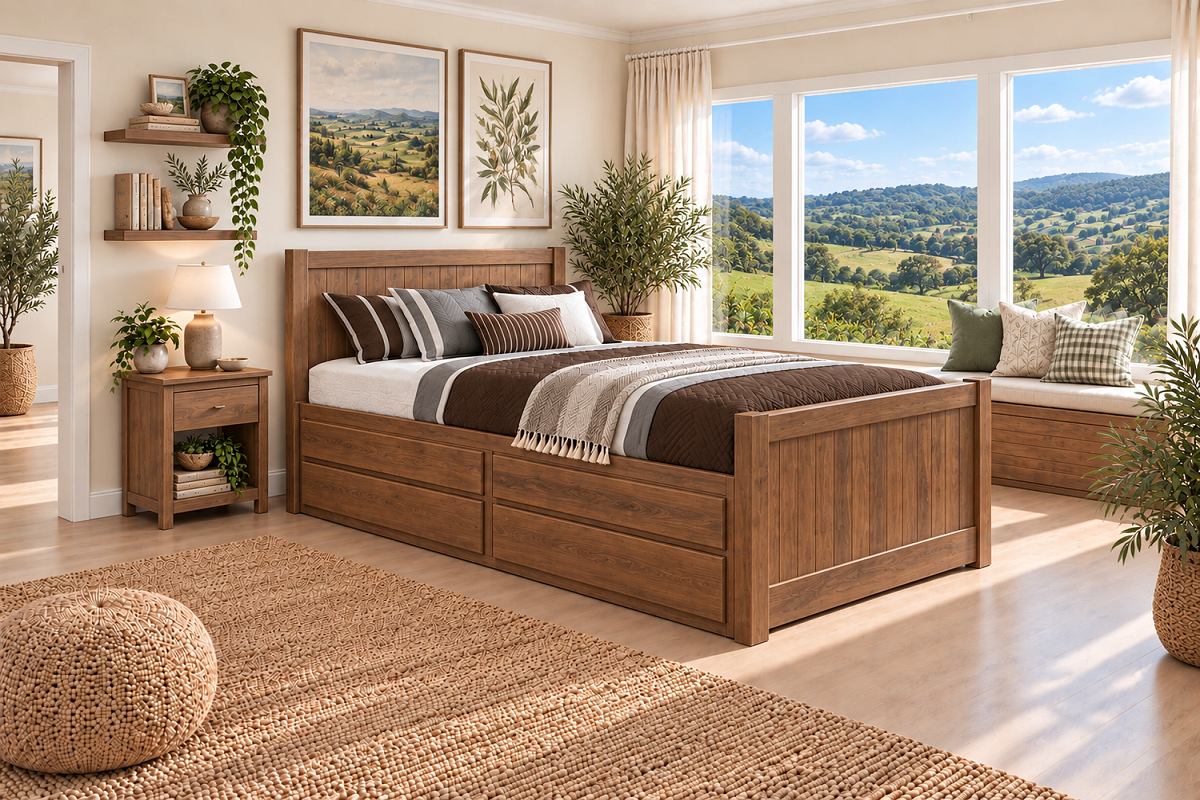 STHELENS (AUSSIE MADE) BEDROOM COLLECTION - ASSORTED COLOURS - STARTING FROM $2499