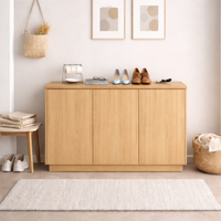 STYLISH (AUSSIE MADE) 3 DOOR SHOE CABINET COLLECTION - ASSORTED COLOURS - STARTING FROM $899