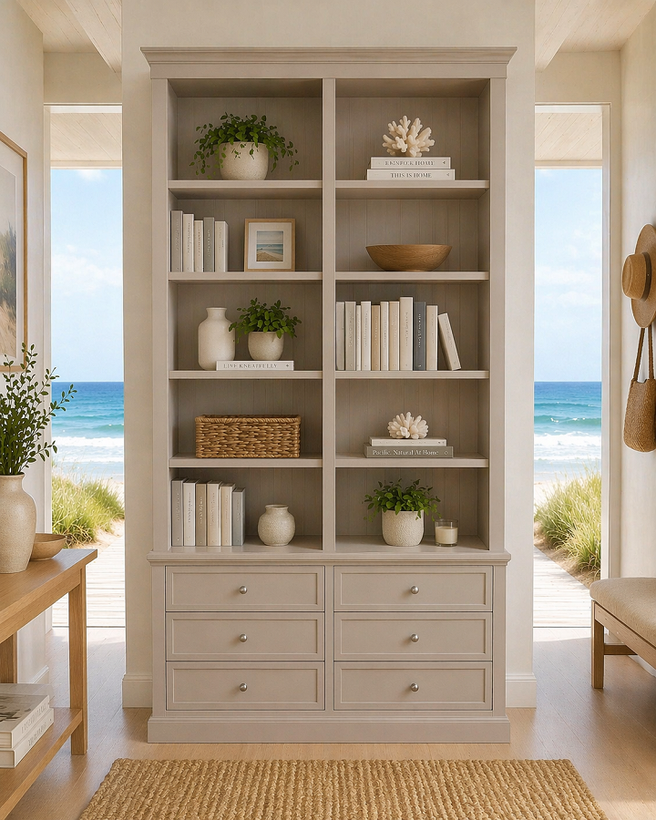 SUNSHINE (AUSSIE MADE) HIGHLINE BOOKCASE WITH 6 DRAWERS COLLECTION - ASSORTED - STARTING FROM $1399