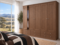 SUPERB (AUSSIE MADE) 5 DOOR / 6 DRAWER WARDROBE COLLECTION - ASSORTED COLOURS - STARTING FROM $2999
