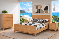 SWINDON (AUSSIE MADE) BEDROOM COLLECTION - ASSORTED COLOURS - STARTING FROM $899