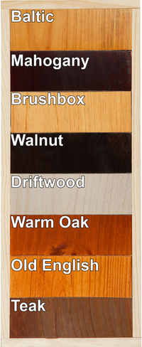 KING SINGLE PARSONS (AUSSIE MADE) PANEL BED  - ASSORTED STAINED COLOURS