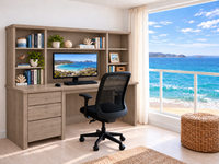 TANGARA (AUSSIE MADE) DESK AND HUTCH COLLECTION - ASSORTED COLOURS - STARTING FROM $1299