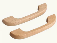 MATCHING TWIN POINT TIMBER HANDLES - ASSORTED COLOURS