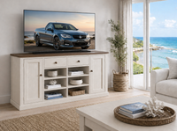 TIMBERLAKE (AUSSIE MADE) 2 DOOR / 2 DRAWER TV UNIT COLLECTION - ASSORTED COLOURS - STARTING FROM $1999
