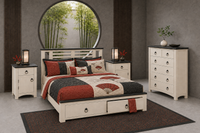 TOKYO (AUSSIE MADE) WITH STORAGE DRAWERS BEDROOM COLLECTION - ASSORTED COLOURS - STARTING FROM $1499
