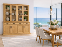 TOMMY (AUSSIE MADE) 8 DOOR / 4 DRAWER BUFFET & HUTCH (DRESSER) COLLECTION - ASSORTED COLOURS - STARTING FROM $2999