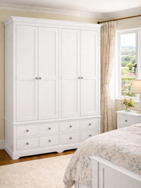 TORRIDGE (AUSSIE MADE) 4 DOOR / 8 DRAWER WARDROBE COLLECTION - ASSORTED COLOURS - STARTING FROM $2999