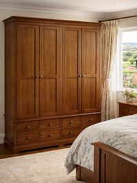 TORRIDGE (AUSSIE MADE) 4 DOOR / 8 DRAWER WARDROBE COLLECTION - ASSORTED COLOURS - STARTING FROM $2999
