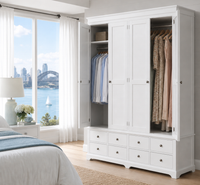 TORRIDGE (AUSSIE MADE) 4 DOOR / 8 DRAWER WARDROBE COLLECTION - ASSORTED COLOURS - STARTING FROM $2999