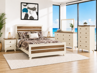 TROVATO (AUSSIE MADE) BEDROOM COLLECTION - ASSORTED COLOURS - STARTING FROM $1299