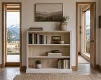 VALUE (AUSSIE MADE) LOWLINE SKINNY BOOKCASE COLLECTION - ASSORTED COLOURS - STARTING FROM $499