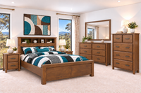 VANCOUVER (AUSSIE MADE) BOOKEND BEDROOM COLLECTION - ASSORTED COLOURS - STARTING FROM $999