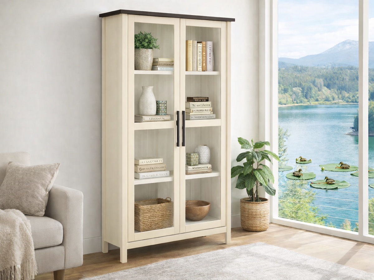 VANESSA (AUSSIE MADE) FULL DOOR HIGHLINE LIBRARY UNIT COLLECTION  - ASSORTED COLOURS - STARTING FROM $999