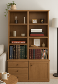 WAKEHURST (AUSSIE MADE) HIGHLINE BOOKCASE COLLECTION - ASSORTED COLOURS - STARTING FROM $799
