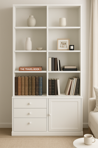 WAKEHURST (AUSSIE MADE) HIGHLINE BOOKCASE COLLECTION - ASSORTED COLOURS - STARTING FROM $799