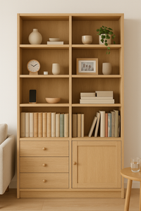WAKEHURST (AUSSIE MADE) HIGHLINE BOOKCASE COLLECTION - ASSORTED COLOURS - STARTING FROM $799