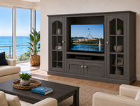 WALLSEND (AUSSIE MADE) 4 DOOR TV ENTERTAINMENT UNIT - ASSORTED COLOURS - STARTING FROM $2999