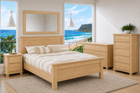 WARNER (AUSSIE MADE) BEDROOM COLLECTION - ASSORTED COLOURS - STARTING FROM $999