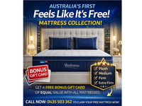 WELLNESS (HYBRID - AUSSIE DESIGN IMPORTED) EURO TOP POCKET SPRING MATTRESS WITH GEL INFUSED MEMORY FOAM AND 360 DEGREE BOX SIDE SUPPORTS COLLECTION - FEEL: FIRM / MEDIUM / PLUSH - STARTING FROM $500
