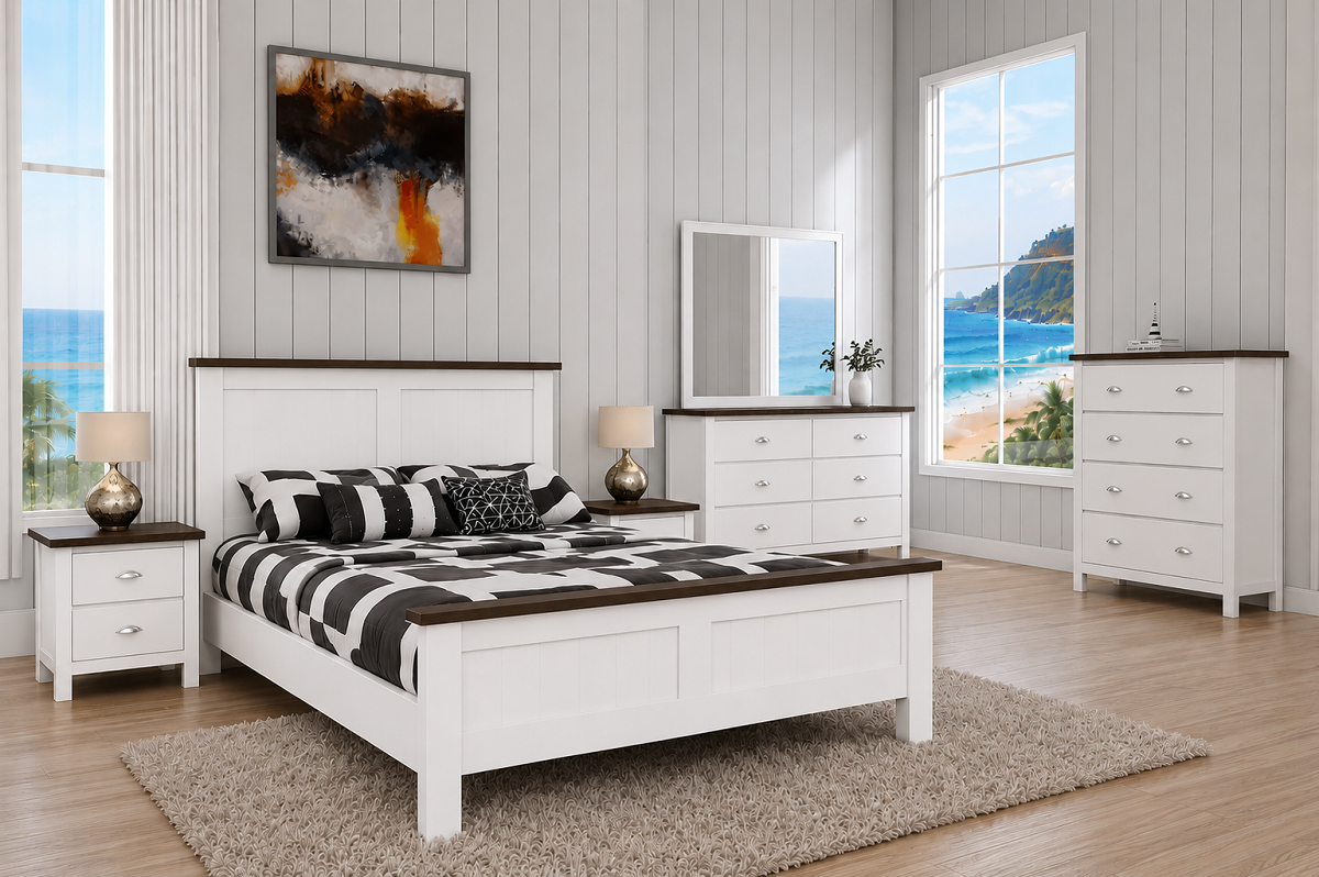 WENDELL (AUSSIE MADE) BEDROOM COLLECTION - ASSORTED COLOURS - STARTING FROM $799