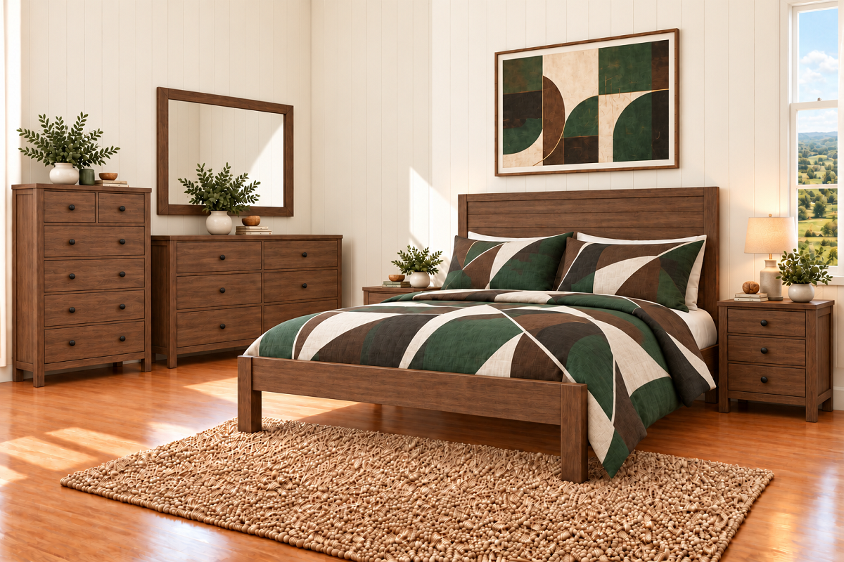 WESTGATE (AUSSIE MADE) BEDROOM COLLECTION - ASSORTED COLOURS - STARTING FROM $899