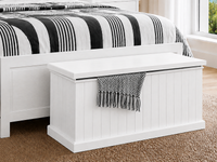 WOODY (AUSSIE MADE) LINED SIDES / SMOOTH TOP BLANKET BOX COLLECTION  - ASSORTED COLOURS - STARTING FROM $499