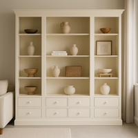 WYNBERG (AUSSIE MADE) HIGHLINE BOOKCASE 8 DRAWER PIGEON PAIRED COLLECTION - ASSORTED COLOURS - STARTING FROM $3499