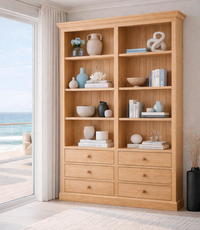 WYNBERG (AUSSIE MADE) HIGHLINE BOOKCASE 6 DRAWER COLLECTION - ASSORTED COLOURS - STARTING FROM $3499