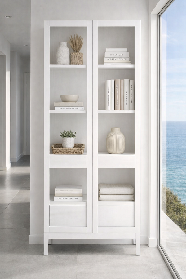 YARRABUNG (AUSSIE MADE) 2 DOOR LIBRARY UNIT COLLECTION - ASSORTED COLOURS - STARTING FROM $1199