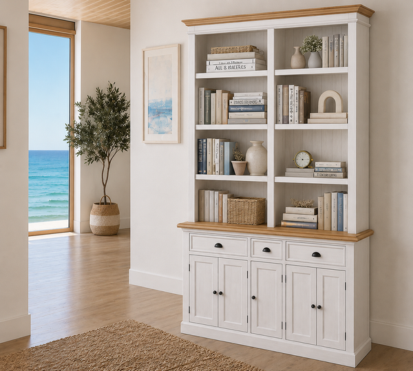 HOMESTEAD (AUSSIE MADE) BUFFET & HUTCH (DRESSER) COLLECTION - ASSORTED COLOURS - STARTING FROM $1999